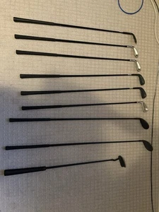 Lefty Used STIX Set, Regular Graphite Shafts 3W,4H,6-SW PUTTER 9 CLUB - Picture 1 of 10