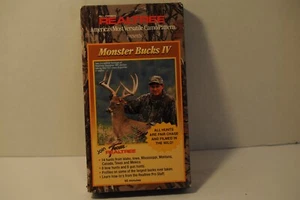 Bill Jordan's Realtree, Monster Bucks IV, Hunting video, VHS tape - Picture 1 of 3