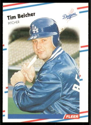 1988 Fleer #509 Tim Belcher - Image 1 of 2