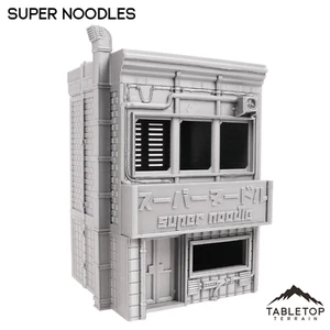 Cyberpunk Super Noodles - Cyberpunk Building - Picture 1 of 9