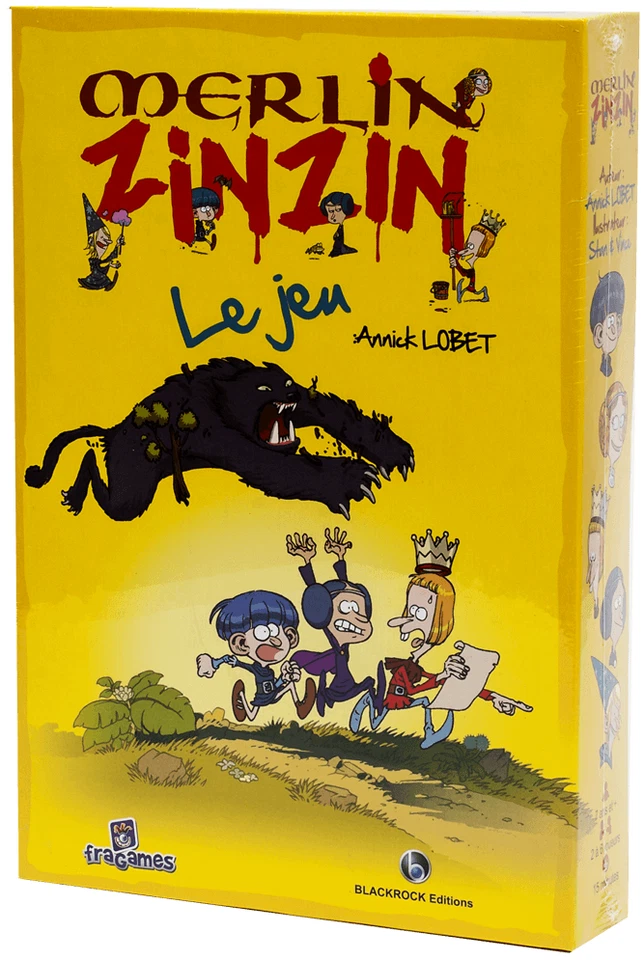 Jeu de société Merlin Zinzin - Fragames - Blackrock editions - Annick Lobet - Photo 1/1