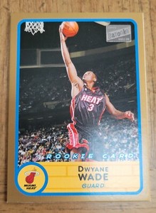 💎  DWYANE WADE 2003/04 TOPPS BAZOOKA #252 GOLD PARALLEL ROOKIE  Future HOF 🔥 