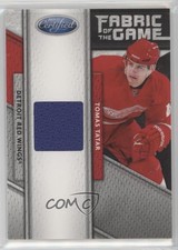 2011-12 Certified Fabric of the Game Materials /399 Tomas Tatar #52