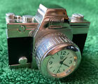 Waterbury Clock Co. Timex Collection Mini Camera Clock Quartz Japan Movt