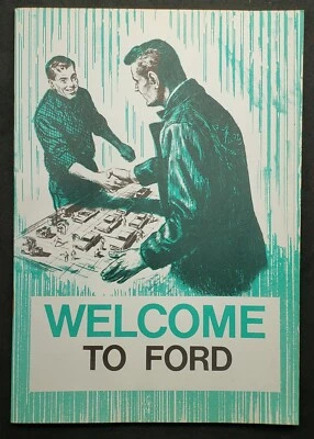 Panfleto de contratação de plantas vintage 1971 Ford Motor Company Indianapolis Indiana  - Imagem 1 de 4