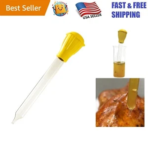 Effortless Basting with 2 oz Dishwasher Safe Glass Baster - Perfect for Grilling - Picture 1 of 4