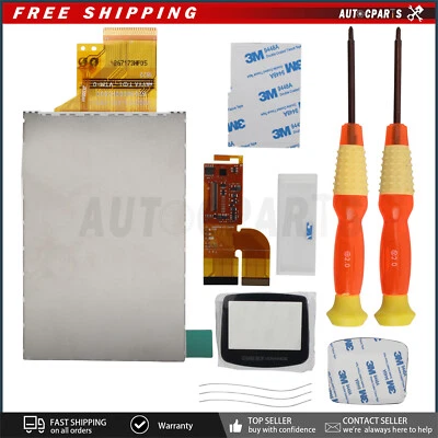 AUTOCPARTS For Nintendo Gameboy Advance GBA IPS v2 screen Backlit Mod LCD Backlight Kit