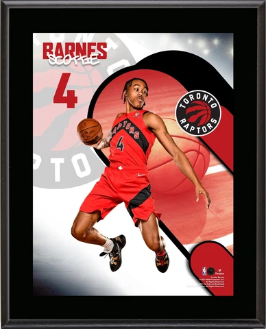 Scottie Barnes Toronto Raptors 10.5x13 Welcome to the League Plaque Cover