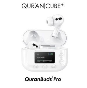 Quran Buds Pro (von Quran Cube) - Islamische Kabellose Kopfhörer Full Quran Bluetooth - Bild 1 von 5