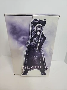 Blade 2 Very RARE VHS PROMO With Display 2002 Wesley Snipes HORROR Rental Store! - Picture 1 of 24
