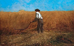 The Veteran in a New Field Painting by Winslow Homer Reproduction - Picture 1 of 3