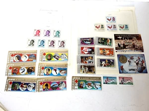 Lot Stamps Equatorial Guinea 1969 1971 Olympics Apolo 15 - Picture 1 of 3