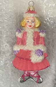 Spode Pink Sophie Christmas Ornament On The Tree in Original Box - Picture 1 of 8