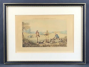 Henry Alken Shooting Scraps First Edition Ackermann 1850 original framed prints - Picture 1 of 4