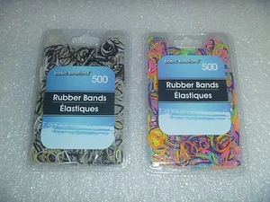 1000 neue elastische Gummibänder OOAK Haar Redo Freund Armbänder mehrere Farben - Bild 1 von 5