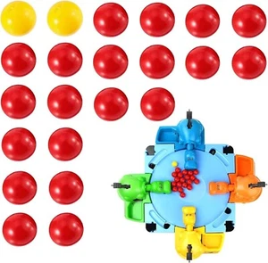 Hungry Hungry Hippos, 19 Red Balls and 2 Yellow Balls Replacement Balls 1 day - Picture 1 of 5