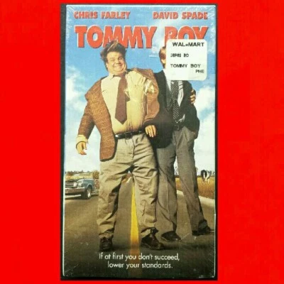 NEW SEALED ● TOMMY BOY ● CHRIS FARLEY ● David Spade ● Bo Derek VHS 1995 Comedy - Image 1 of 4
