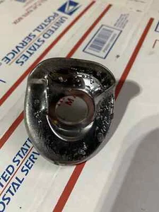 1957 Chevrolet Chevy Windshield Wiper escutcheon bezel LH (1857-83) OEM Used - Picture 1 of 3