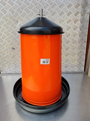 Futterautomat 18 Kg Kerbel Höhenverstellbar Für Geflügel/NEU - Bild 1 von 4