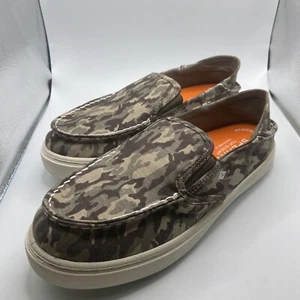 New Sperry Top-Slider Salty SCK265474 Washable CAMO Shoes Sneakers Boys Sz 4M - Picture 1 of 10