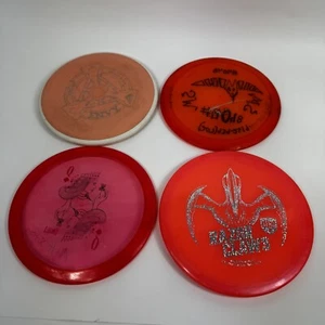 Disc Golf Mixed Lot of 4 Discs Axiom Envy Innova Razor Claw 3 Disc Mania Drift - Picture 1 of 7