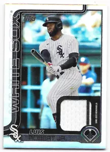 2025 Topps Series 1 Real One Relic Luis Robert Jr. (#189) White Sox SSP - Bild 1 von 2