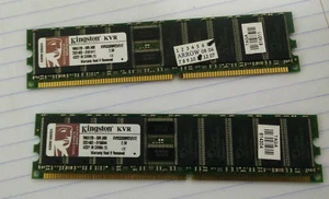 2x Kingston KVR333D8R25/512 PC-2700 512MB 333MHz ECC REG Server Memory FREE SHIP - Picture 1 of 1