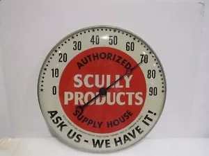 Vintage Scully Products Supply House Pam Advertising Thermometer Original USA - Picture 1 of 12