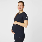 New! Women's Horze Very Dark Blue 'Lily' Maternity Technical Shirt In 6 Sizes!