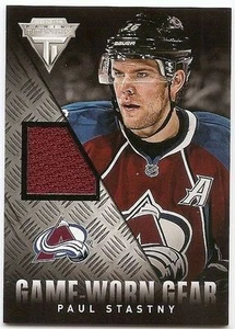 13/14 TITANIUM GAME-WORN GEAR GAME JERSEY Paul Stastny #GGPAS - Picture 1 of 1