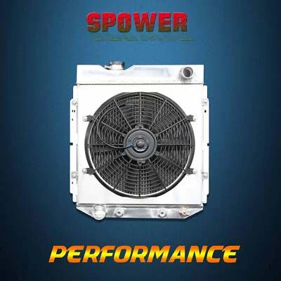 AT For Ford Falcon Mustang Mercury Comet 60-66 3Row Aluminum Radiator+Fan Shroud - Image 1 of 4