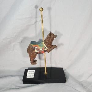 Art of the Carousel Dancing Bear Sixth Issue Hamilton Collection Limited Edition - Picture 1 of 8