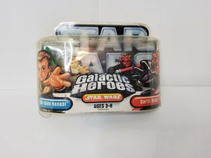 Héroes galácticos Hasbro Star Wars Obi-Wan Kenobi y Darth Maul. - Imagen 1 de 2