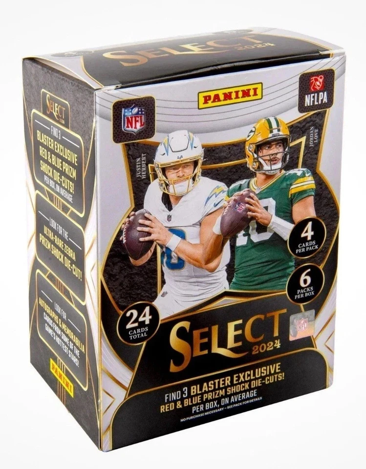 2024 Panini Select Football Factory Sealed Blaster Box - Image 1 of 1