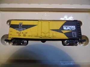 N - Bachmann 5181 - 40" P/D Box Car, Transport Leasing TLCX 10     LN w/orig box - Picture 1 of 2