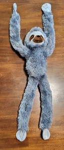 Wild Republic Hanging Three Toed Sloth Stuffed Animal Plush Button Hands 30" - Picture 1 of 4