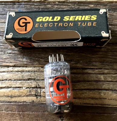 Tubo pré-amplificador Groove Tubes 12AX7C SAG-FST Fender toque suave - Imagem 1 de 4