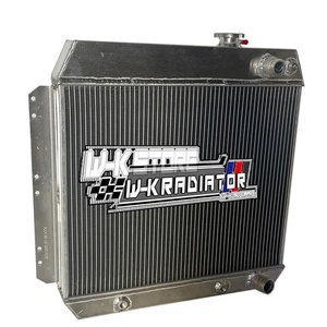 Polished Radiator For 1950-1954 1951 1952 Chevrolet Bel Air LS Swap L6 3.5L 3.8L - Picture 1 of 5