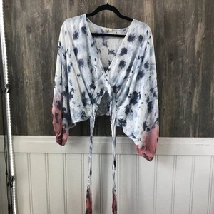 Blusa hippie Surf Gypsy tie dye talla L - Imagen 1 de 3