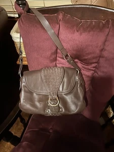Luxury Vintage Handbag: Leather. Etienne Auger - Picture 1 of 4