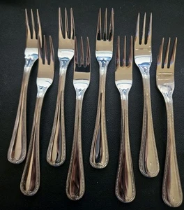 Lenox Vintage Jewel 18/10 Dessert Forks 8 Vietnam - Picture 1 of 4