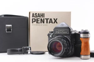 [NEUWERTIG mit Grip Box Case] Pentax 6x7 MUP Eye Level SMC T 105mm f/2.4 aus JAPAN - Bild 1 von 14