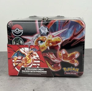 SCHNELLER VERSAND Charizard LUNCHBOX SCHATZTRUHE TIN POKÉMON SAMMLERSTÜCK - Bild 1 von 4