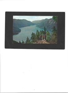 WASHINGTON STATE PC "Lake Cresent from Mt. Storm King" 8-2-1972 Packwood, WA. - Bild 1 von 2