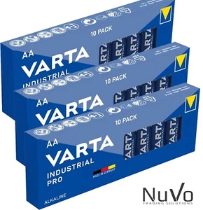 30X VARTA AA LR6 1.5V Industrial Power Seal Battery Alkaline Industrial Battery - Picture 1 of 1