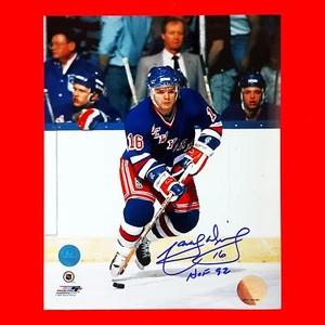 Autogramm Marcel Dionne New York Rangers Foto - X4 - Bild 1 von 2