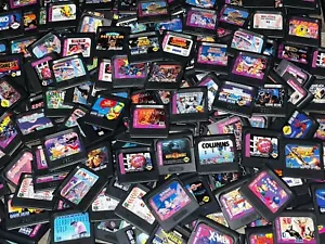 Sega Game Gear Original OEM Authentic *Pick Your Game* Cart Only Cleaned Tested - Picture 1 of 177