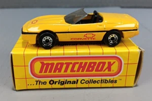 Matchbox Corvette Roadster MB14 MIB Yellow - Picture 1 of 6