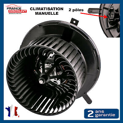Pulseur D'Air Ventilateur Climatisation Manuelle Pour VW TIGUAN TOURAN SHARAN • 49.90€