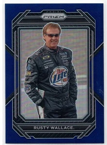 2023 Prizm Nascar Racing Rusty Wallace Blue Parallel no 4 # /499 #4 - Picture 1 of 2